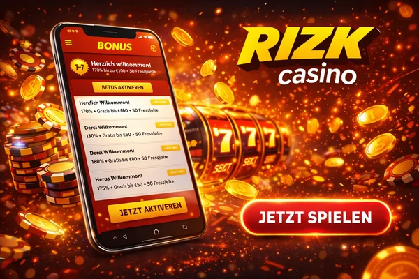 Rizk Casino Bonus: Struktur, Codes & Umsatzbedingungen 2026